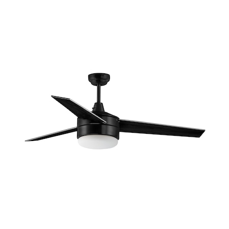 Trio 52 Black Fan LED 2-Light